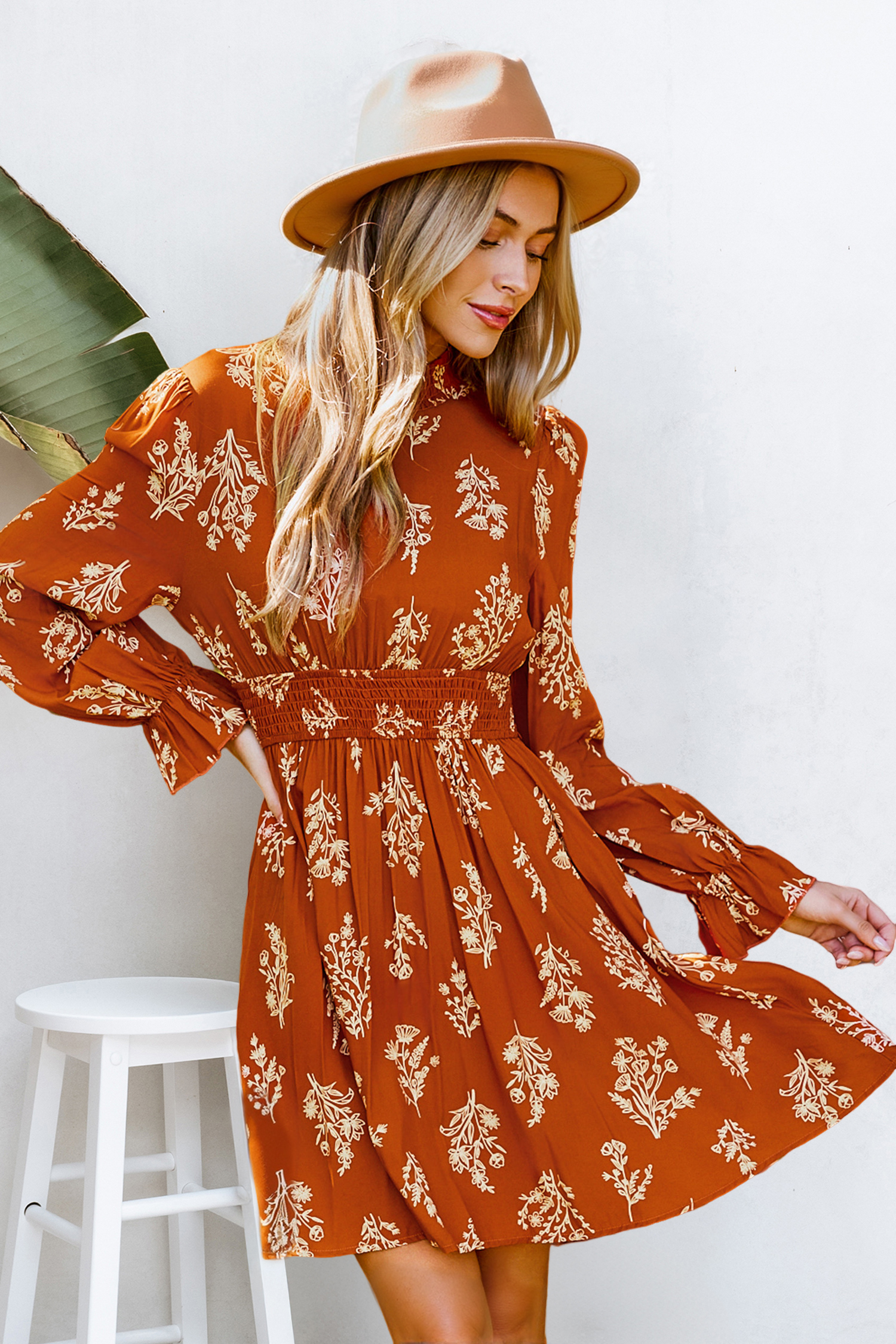 ワンピース CARAMEL / GINGER DRESS vintage floral Caramel baby&child - maoさま ginger dress/vintage floral